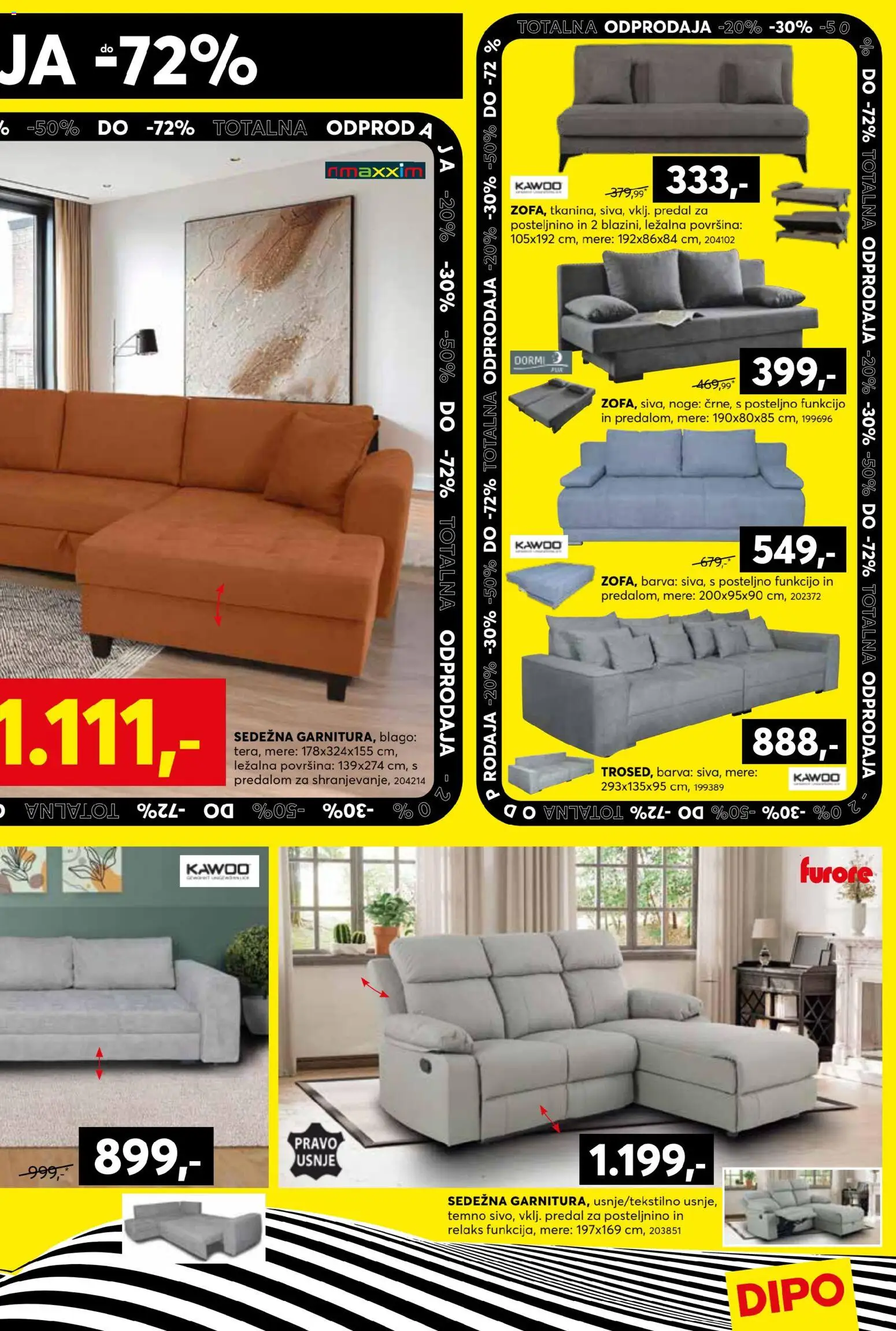 Novi Dipo katalog ponudbe – veljaven od 14.01.2026 | Stran: 7 | Izdelki: Barva