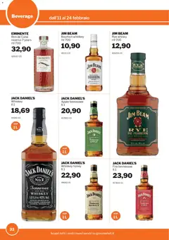 Anteprima del volantino Volantino Sogegross	 valido a partire dal 11.02.2026 | Pagina: 32 | Prodotti: Bourbon, Whisky