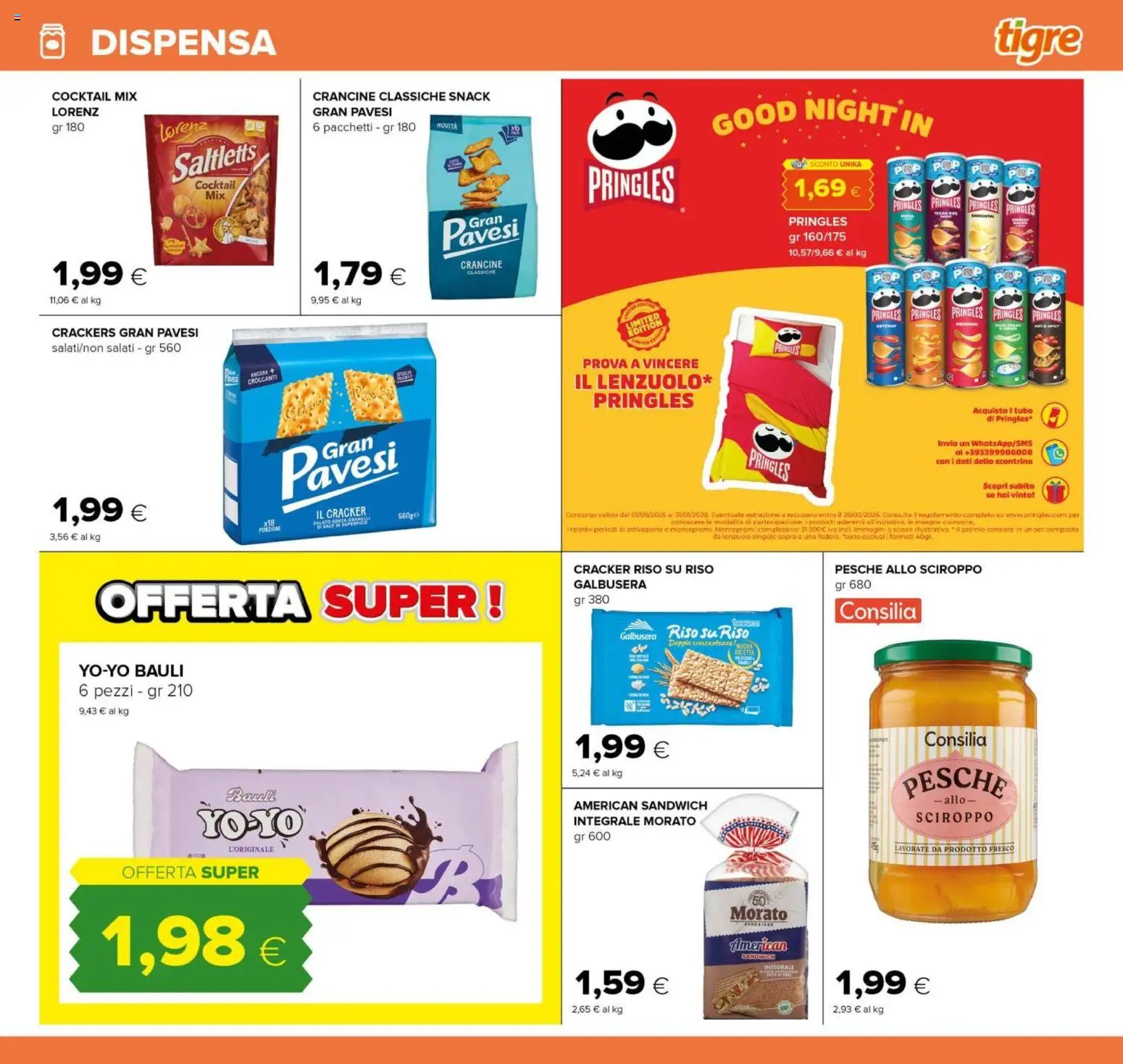 Volantino Tigre del 01.12.2025 | Pagina: 21 | Prodotti: Riso, Sale, Tubo, Crackers