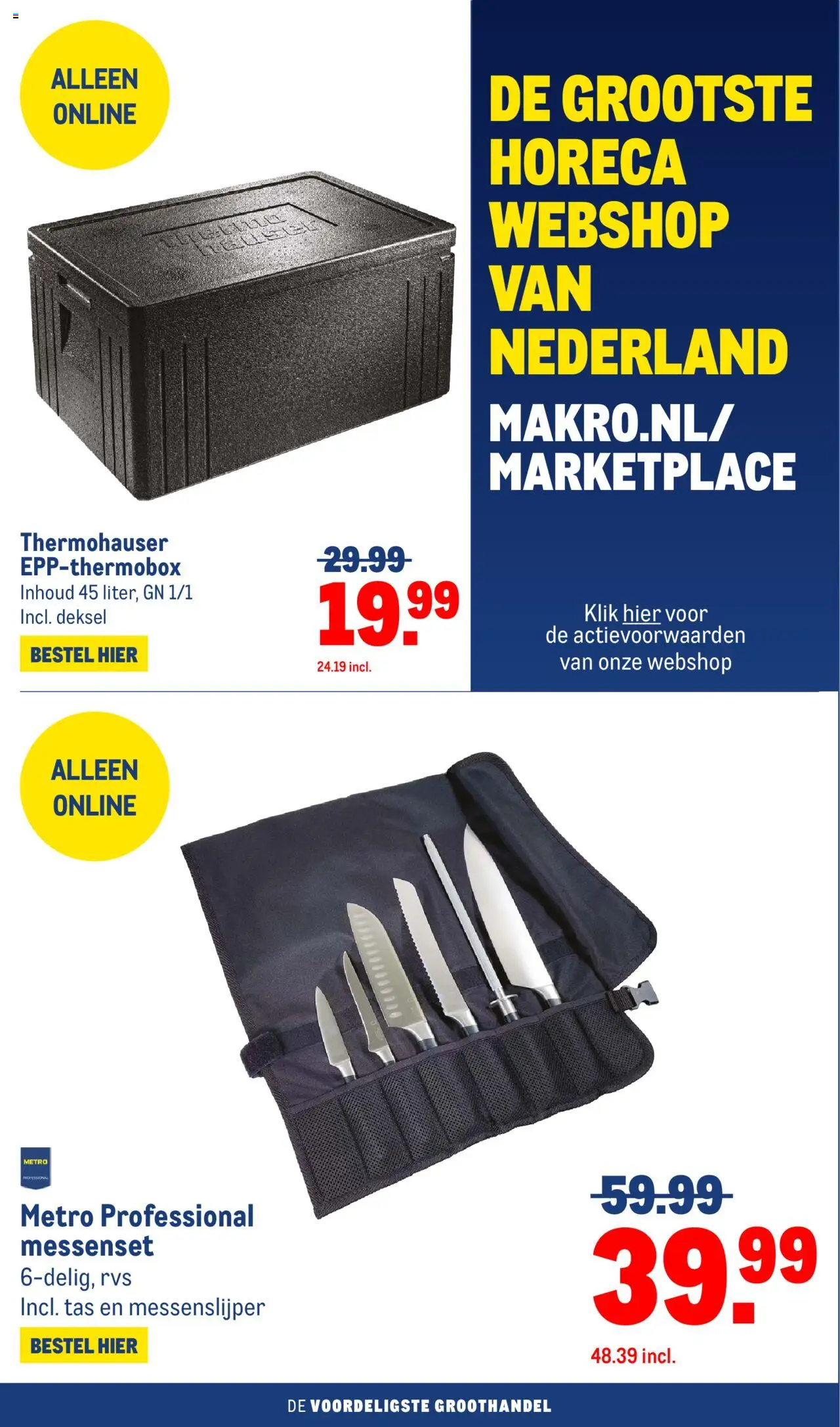  | Pagina: 40 | Producten: Tas, Messenset