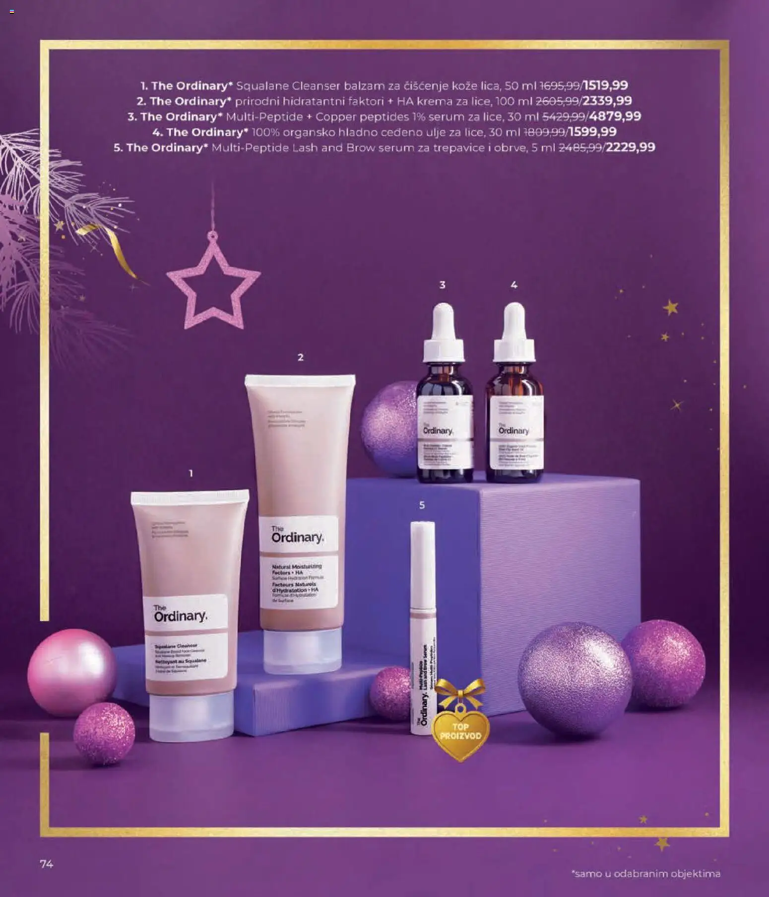 Lilly drogerie katalog - važi od 01.12.2025 | Strana: 74 | Proizvode: Balzam, Krema, Ulje