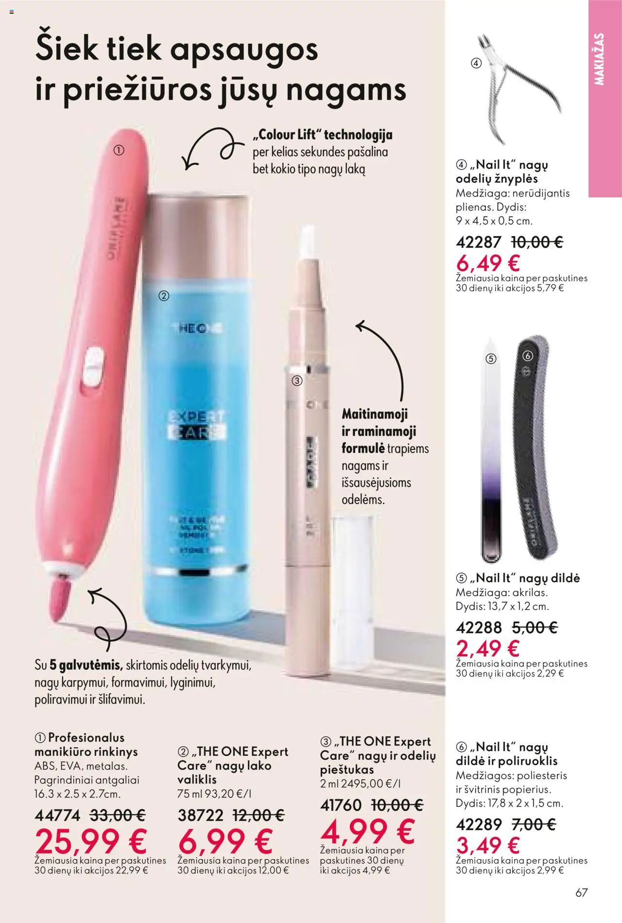 Oriflame - Katalogas 12 2025│galioja nuo 24.08.2025 | Puslapis: 67 | Prekių: Makiažas