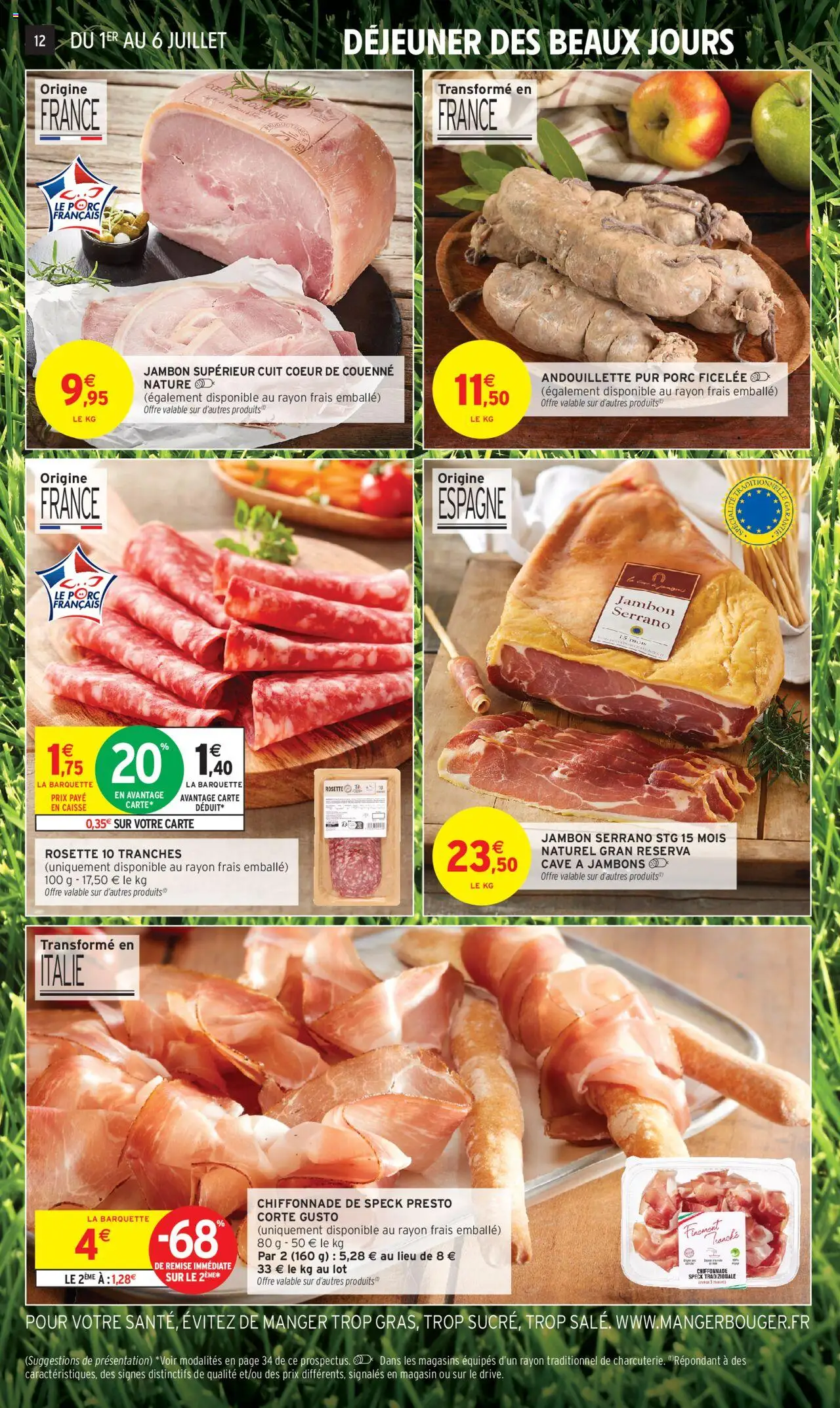  | Page: 13 | Produits: Jambon serrano, Jambon, Porc