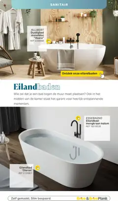 Brico Plan-it Badkamermagazine - Voorbeeld van een folder van Brico Plan-it, geldig van 28.04.2025 | Pagina: 52 | Producten: Bad