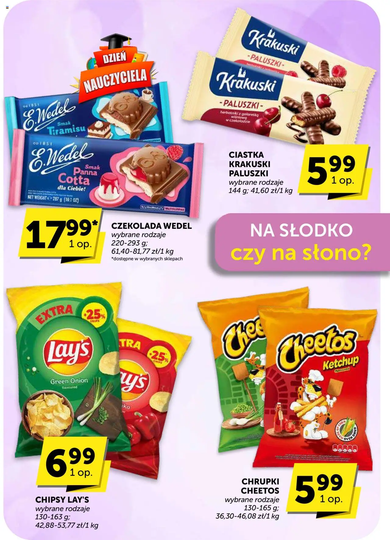 Euro Sklep Gazetka od 02.10.2025 | Strona: 39 | Produkty: Chipsy, Ketchup, Chrupki, Czekolada