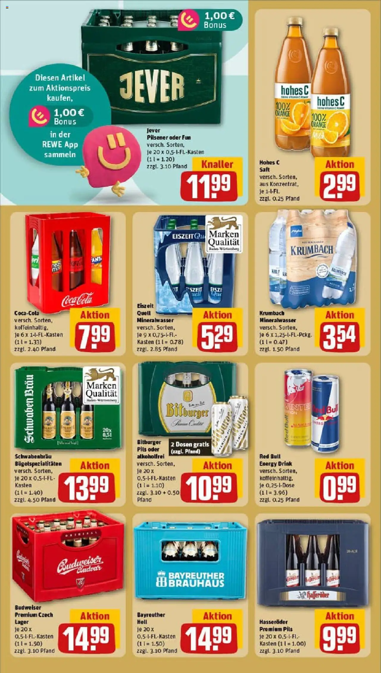 Rewe prospekt Ebersbach	 – gültig ab 06.10.2025 | Seite: 18 | Produkte: Cola, Energy, Jever, Saft