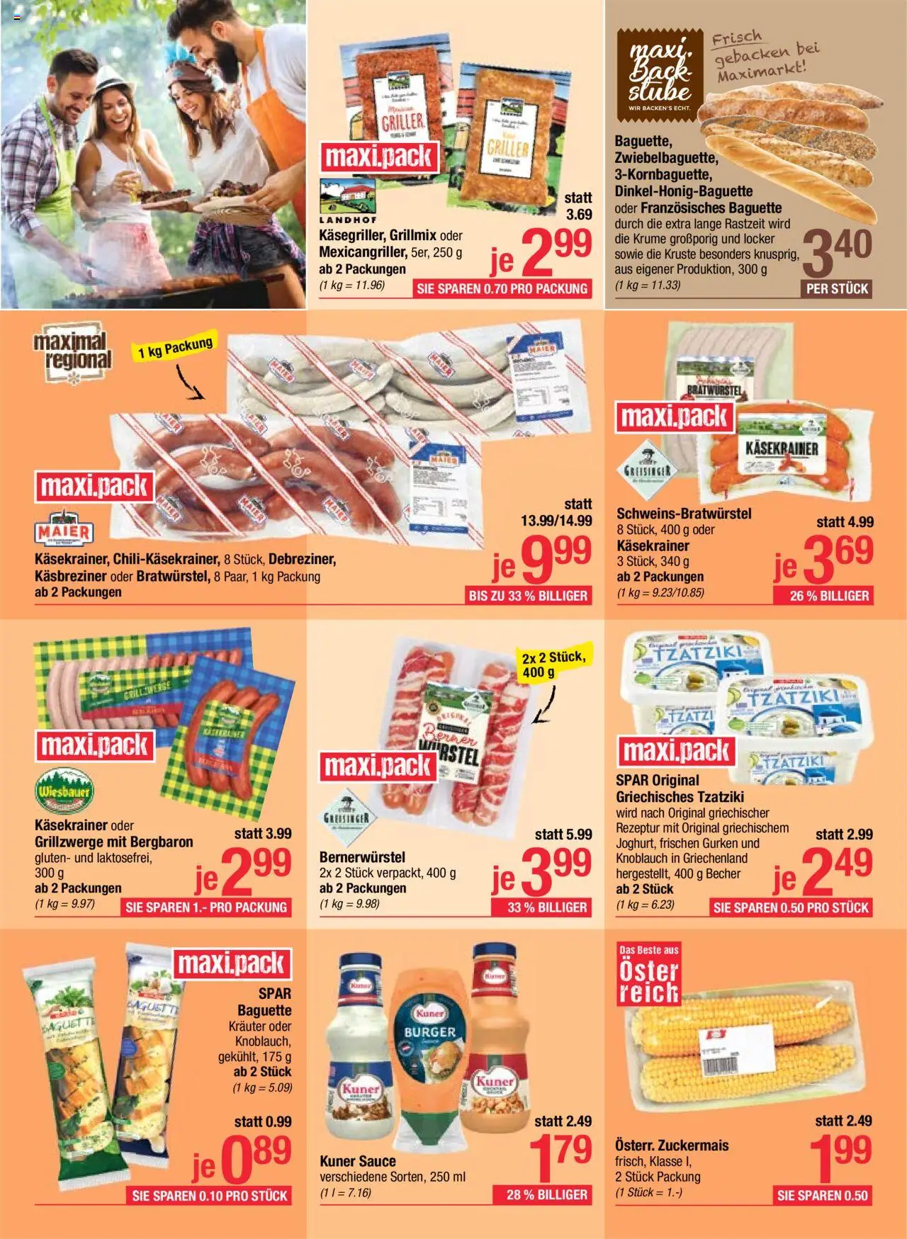 Maximarkt Flugblatt gültig ab 25.08.2025 | Seite: 5 | Produkte: Gurken, Knoblauch, Jääkaappipakastin