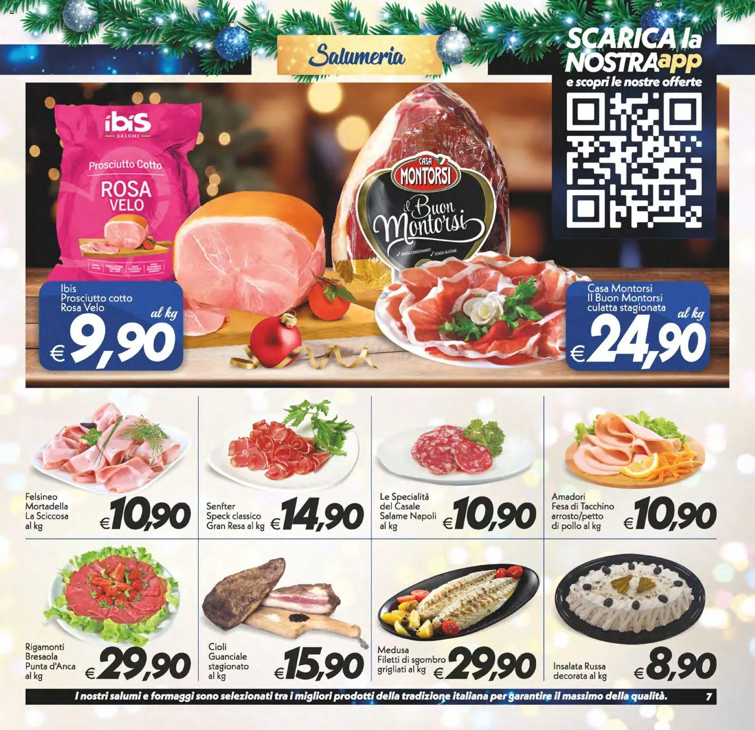 Volantino SuperConveniente del 27.12.2025 | Pagina: 7 | Prodotti: Speck, Pollo, Tè, Mortadella