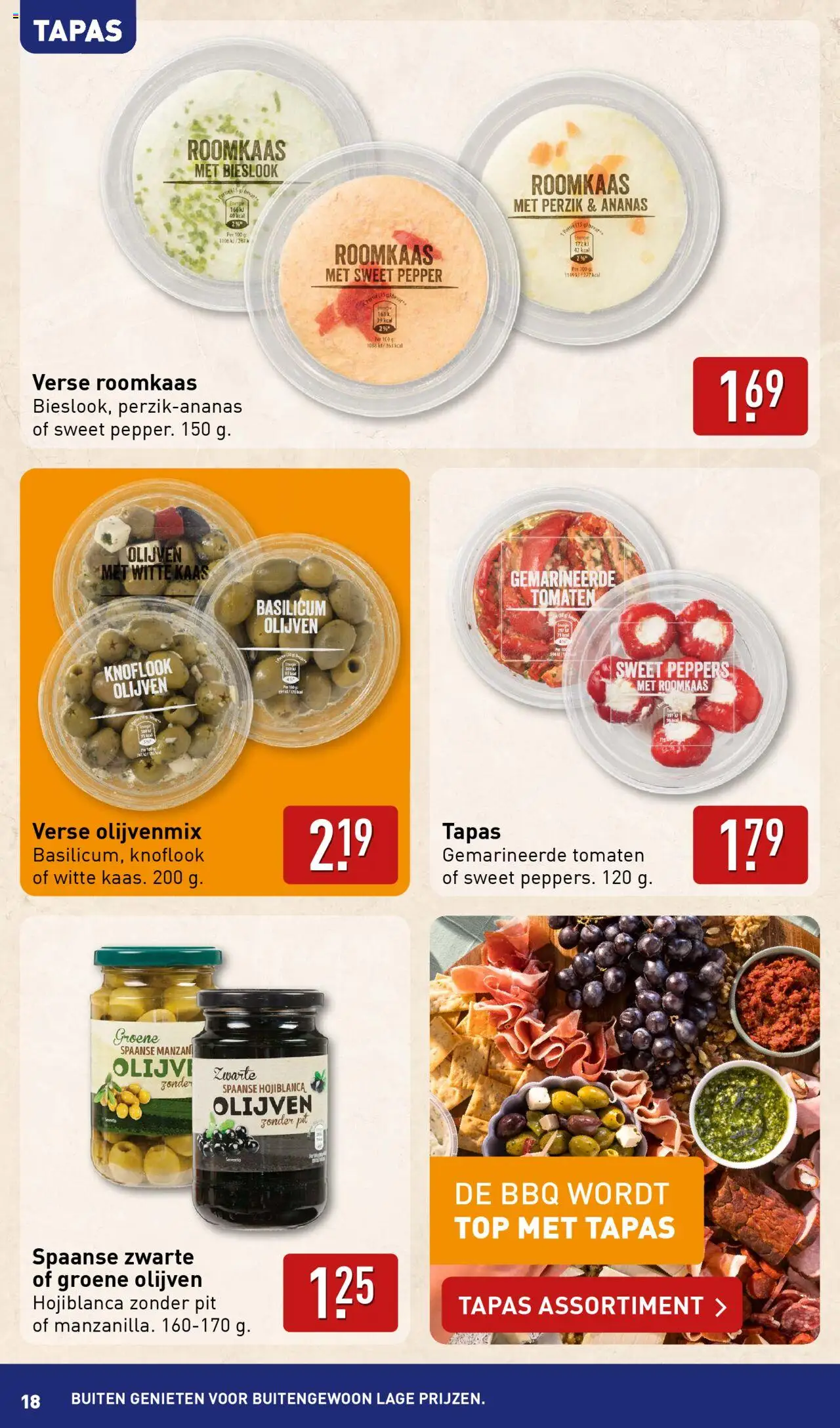  | Pagina: 18 | Producten: Kaas, Rizstészta, Roomkaas, Olijven