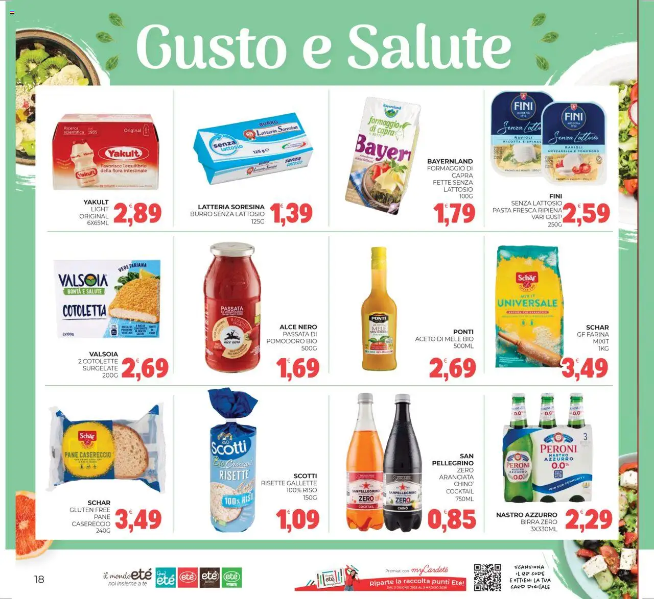 Volantino Eté del 09.09.2025 | Pagina: 18 | Prodotti: Mozzarella, Pomodoro, Farina, Gallette