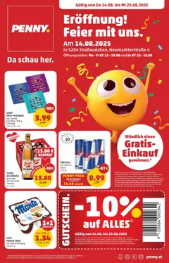 Vorschau von dem Prospekt - Penny Markt - Eröffnung in 5204 Straßwalchen gültig ab 14.08.2025
