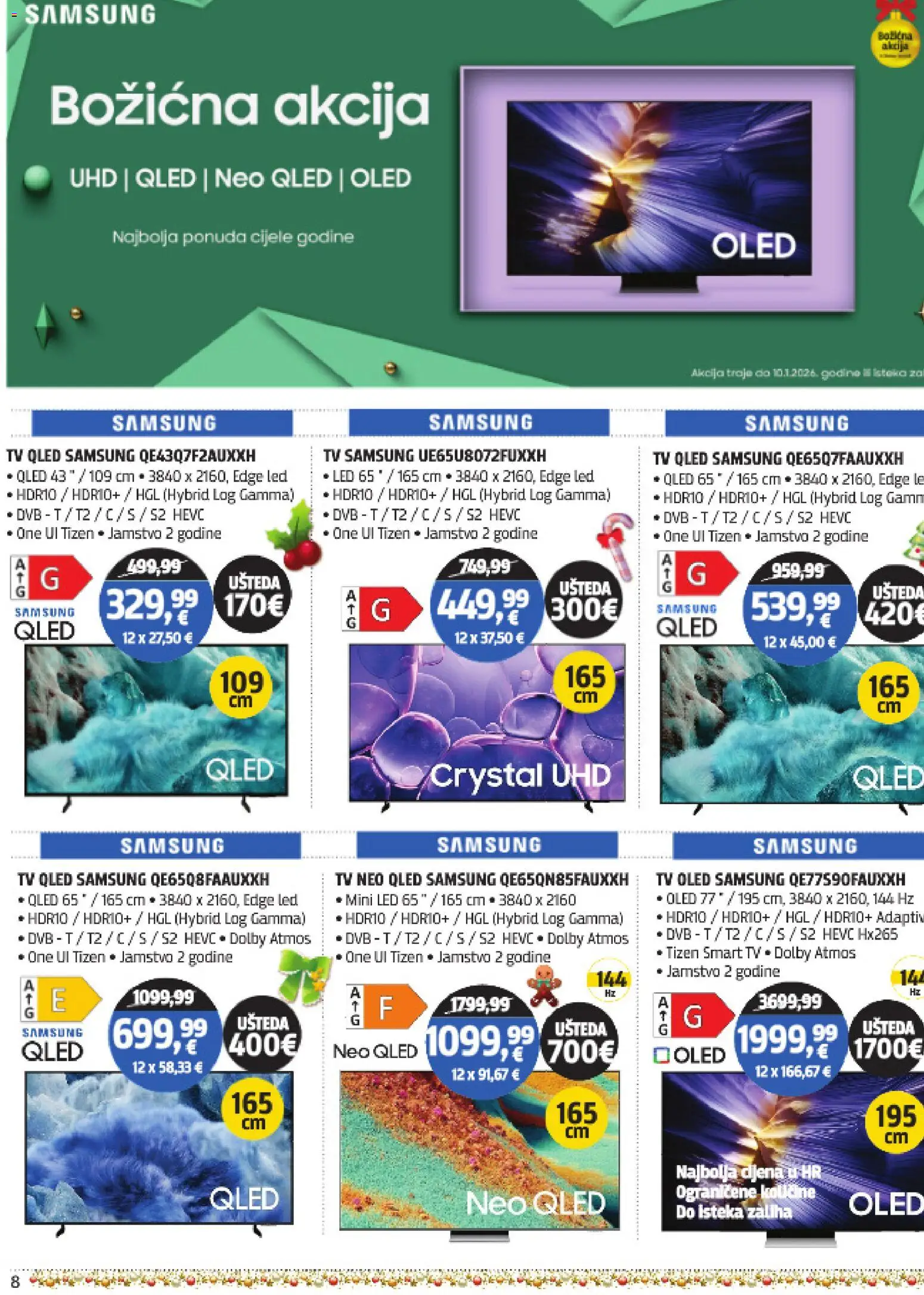 Centar Tehnike katalog | vrijedi od 15.12.2025 | Stranica: 8 | Proizvodi: Tv