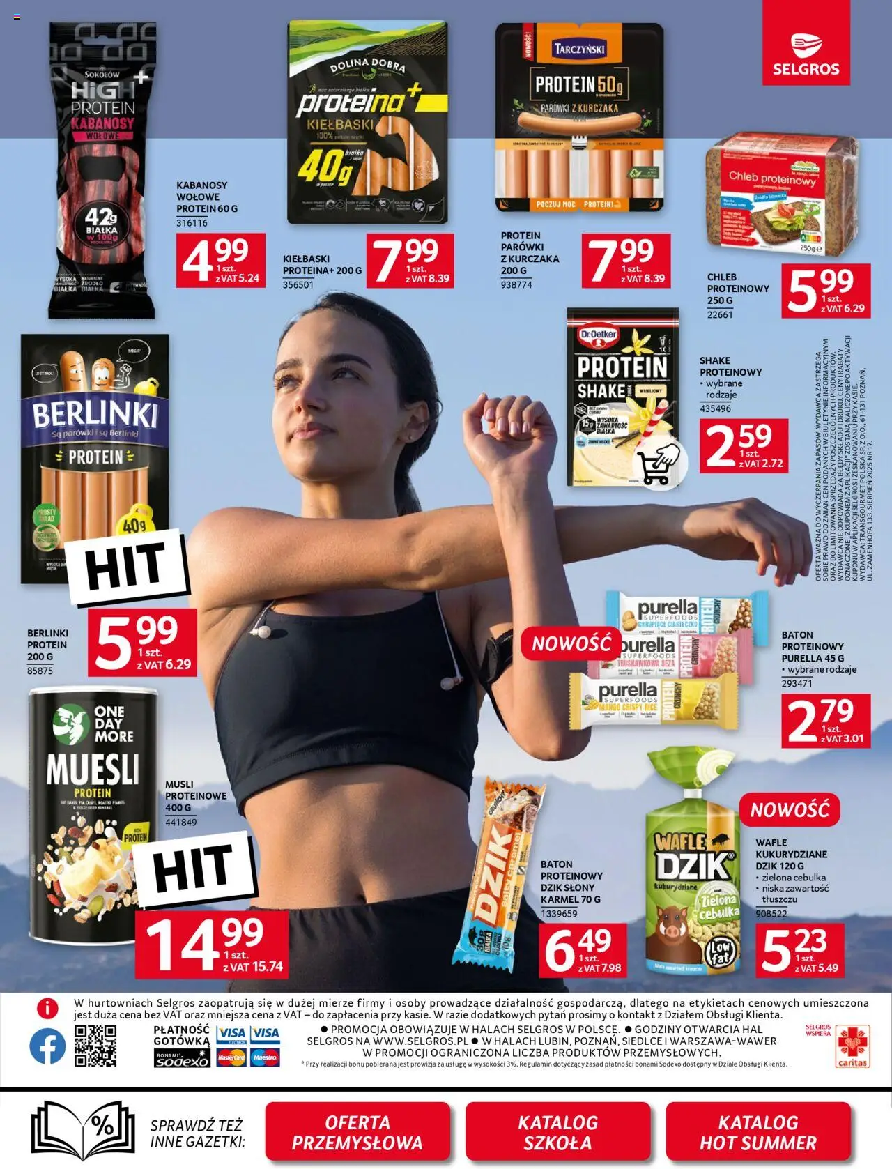 Selgros cash&carry Gazetka od 14.08.2025 | Strona: 13 | Produkty: Mango, Parówki, Baton, Musli