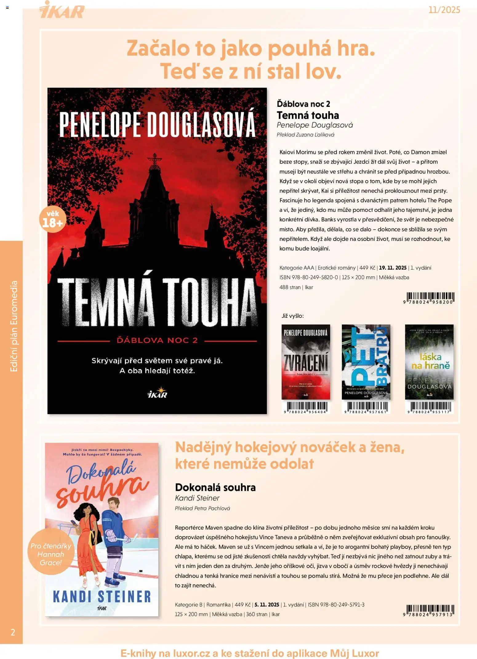 Knižní klub leták - listopad 2025 od 01.11.2025 | Strana: 2