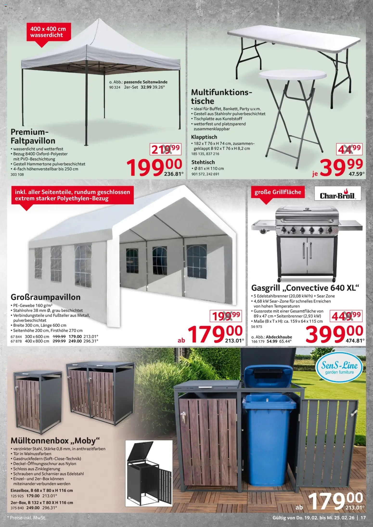 Selgros  Non Food – gültig ab 19.02.2026 | Seite: 17 | Produkte: Tür