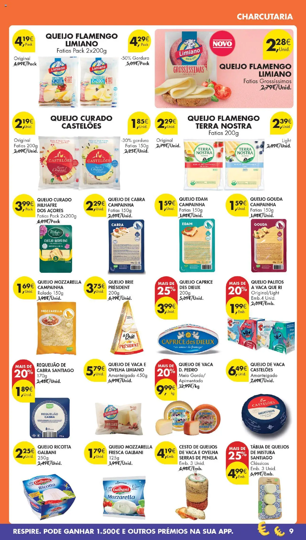 Pingo Doce Poupe Esta Semana Madeira │ válido de 21.10.2025 | Página: 9 | Produtos: Tábua, Campainha, Queijo, Requeijão