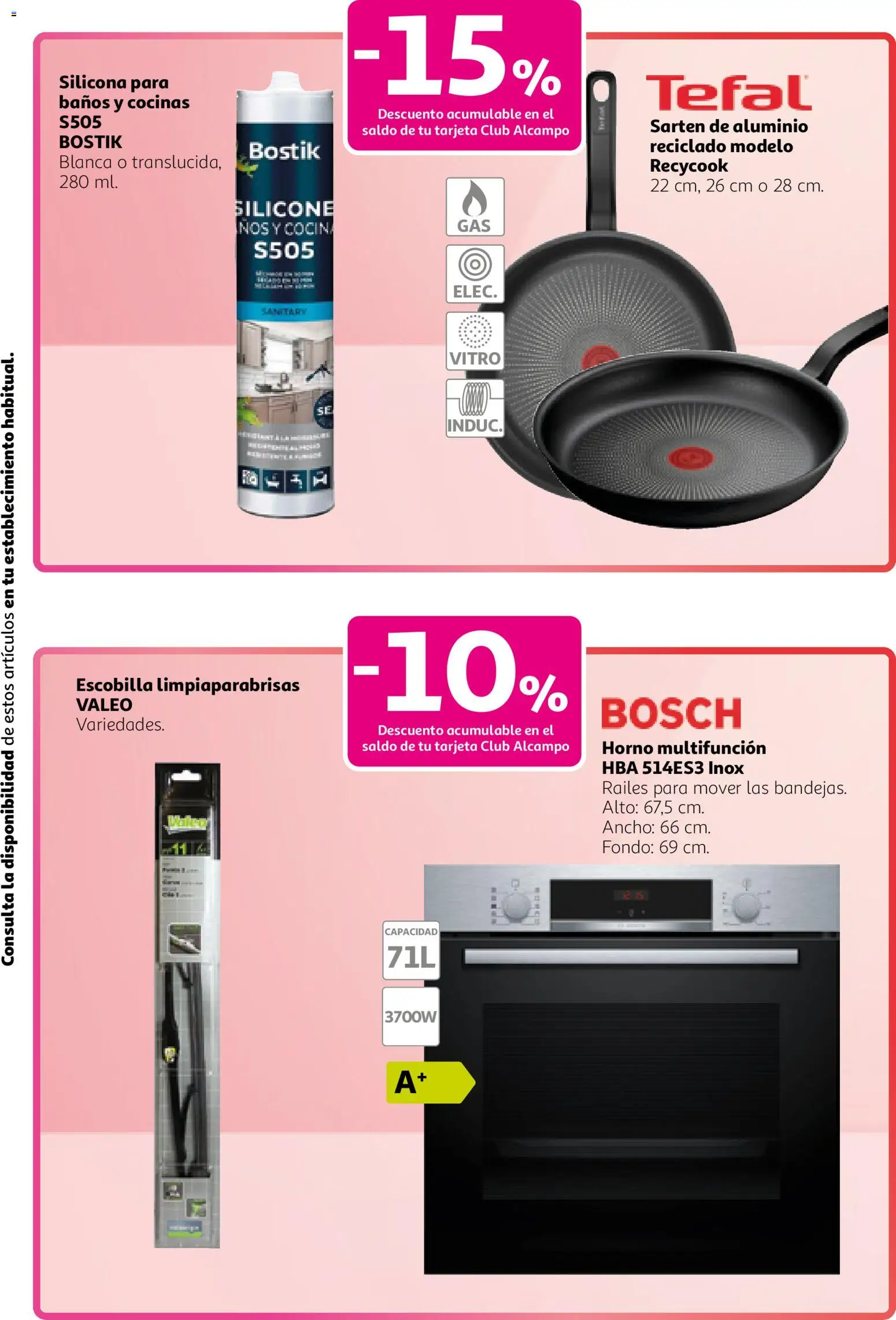 Alcampo - Club Nacional  │ válido desde el 11.12.2025 | Página: 15 | Productos: Horno