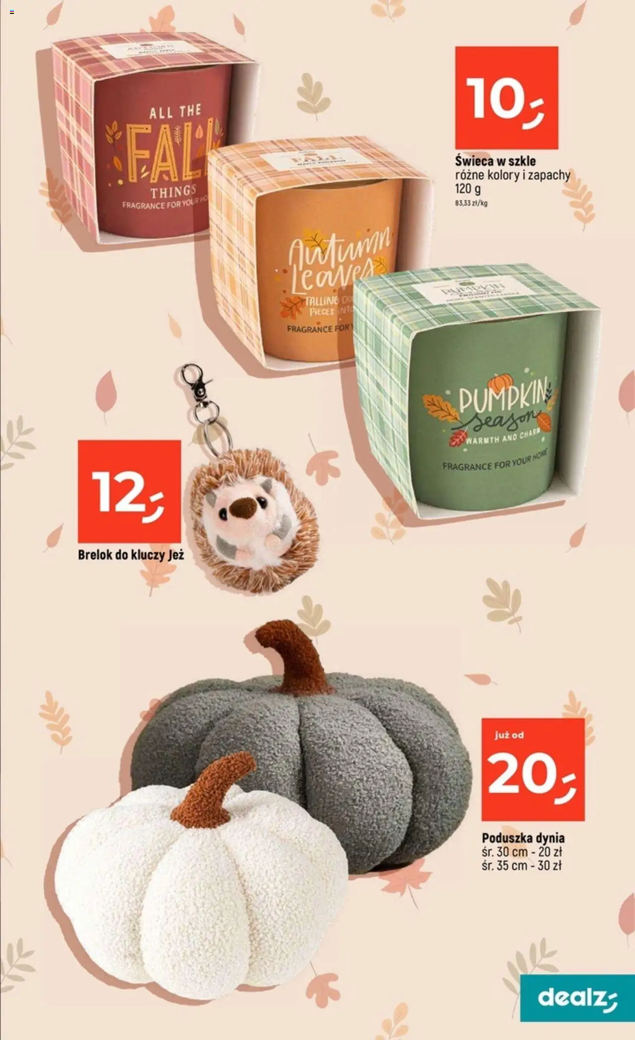Dealz Gazetka od 21.08.2025 | Strona: 37 | Produkty: Dynia, Poduszka