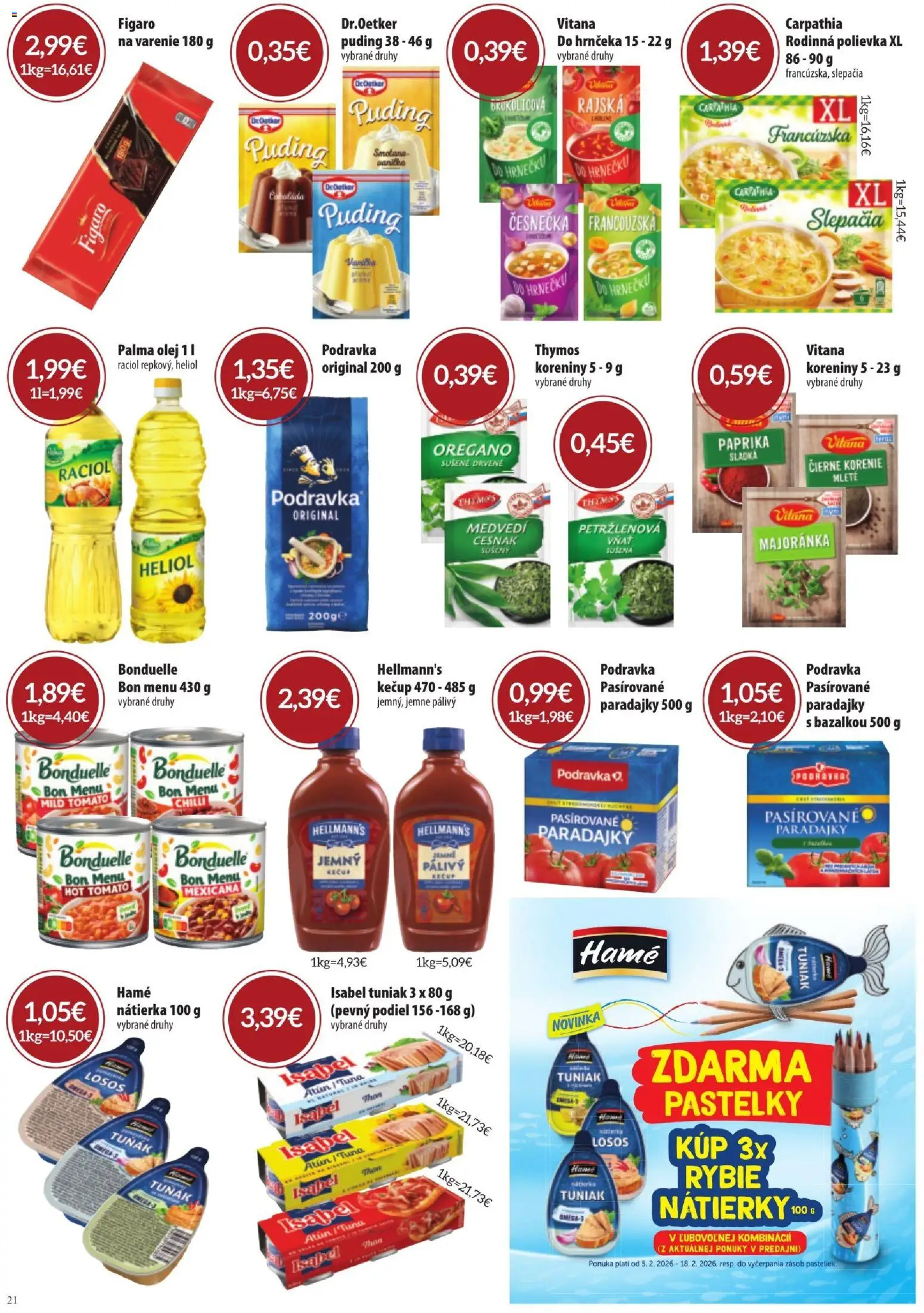 Nové KARMEN CBA akcie – leták je platný od 05.02.2026 | Strana: 21