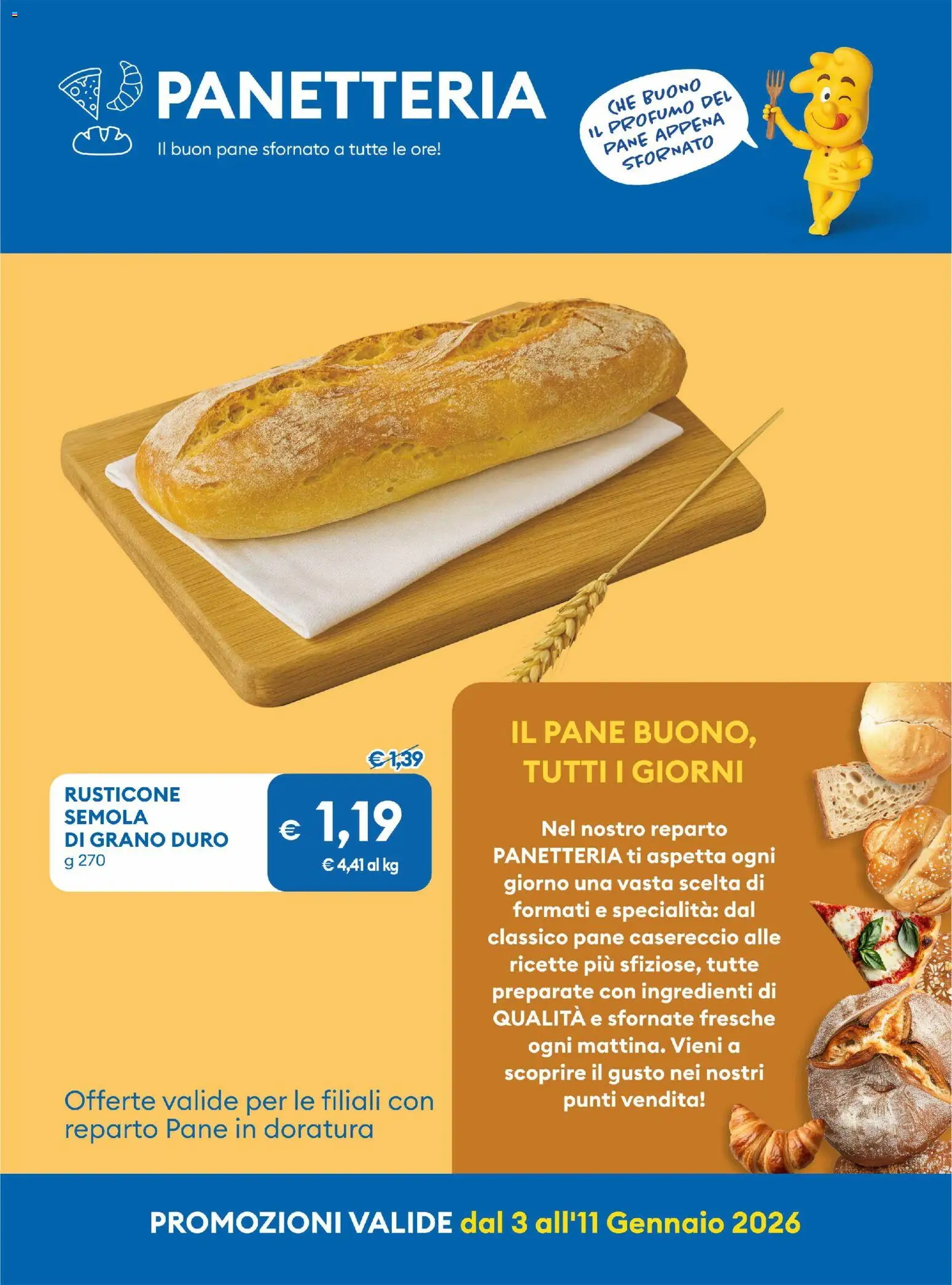 Volantino MD Discount del 03.01.2026 | Pagina: 17 | Prodotti: Pane, Profumo