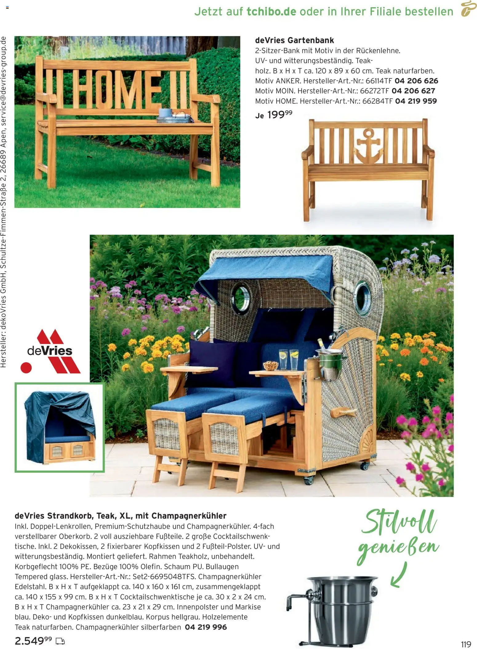 Tchibo Prospekt April – gültig ab 01.04.2026 | Seite: 119 | Produkte: Kopfkissen