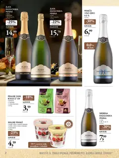 Tuš katalog akcije – veljaven od 19.11.2025 | Stran: 2 | Izdelki: Penina, Vino, Maline