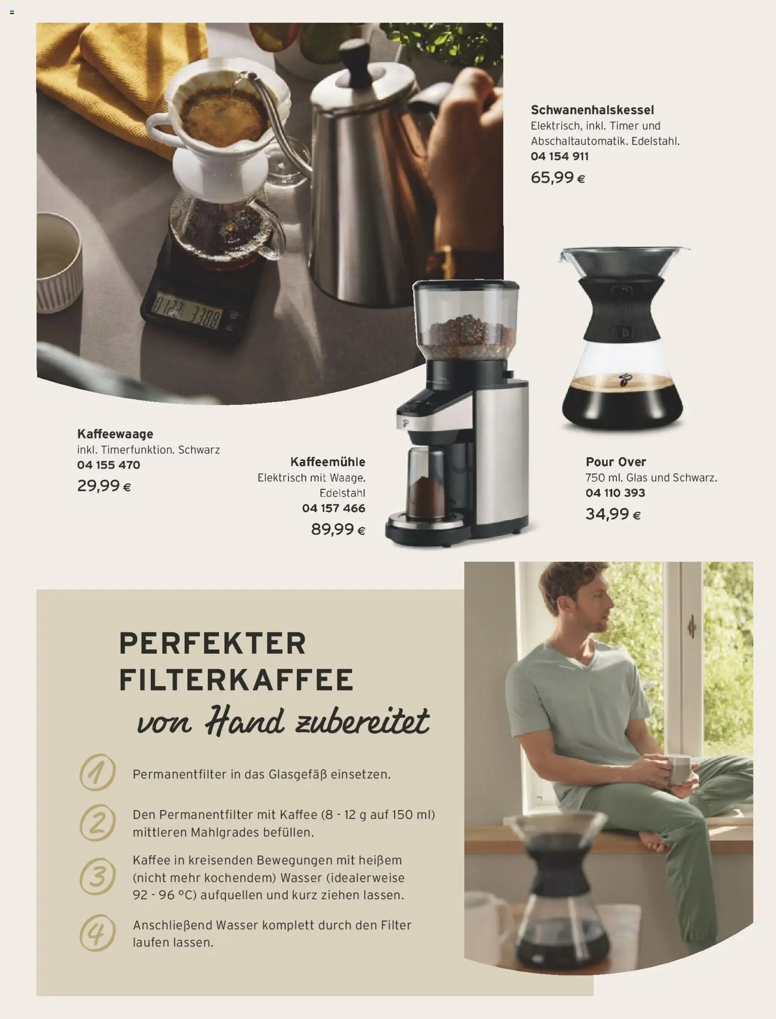 Tchibo Eduscho - Katalog Dezember 2025 gültig ab 01.12.2025 | Seite: 157 | Produkte: Wasser, Kaffee