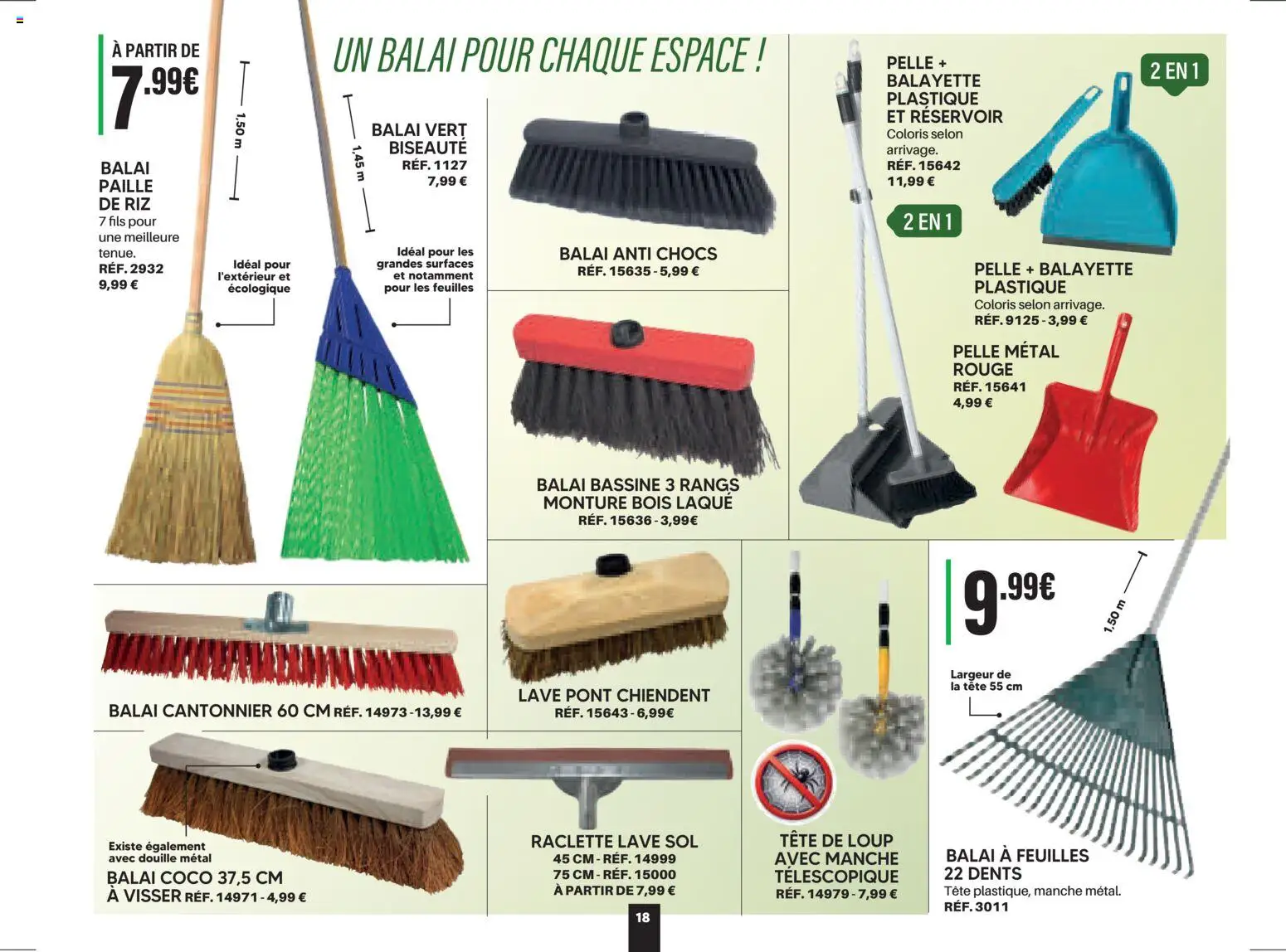 {H1} | Page: 18 | Produits: Bassine, Raclette, Laque, Riz