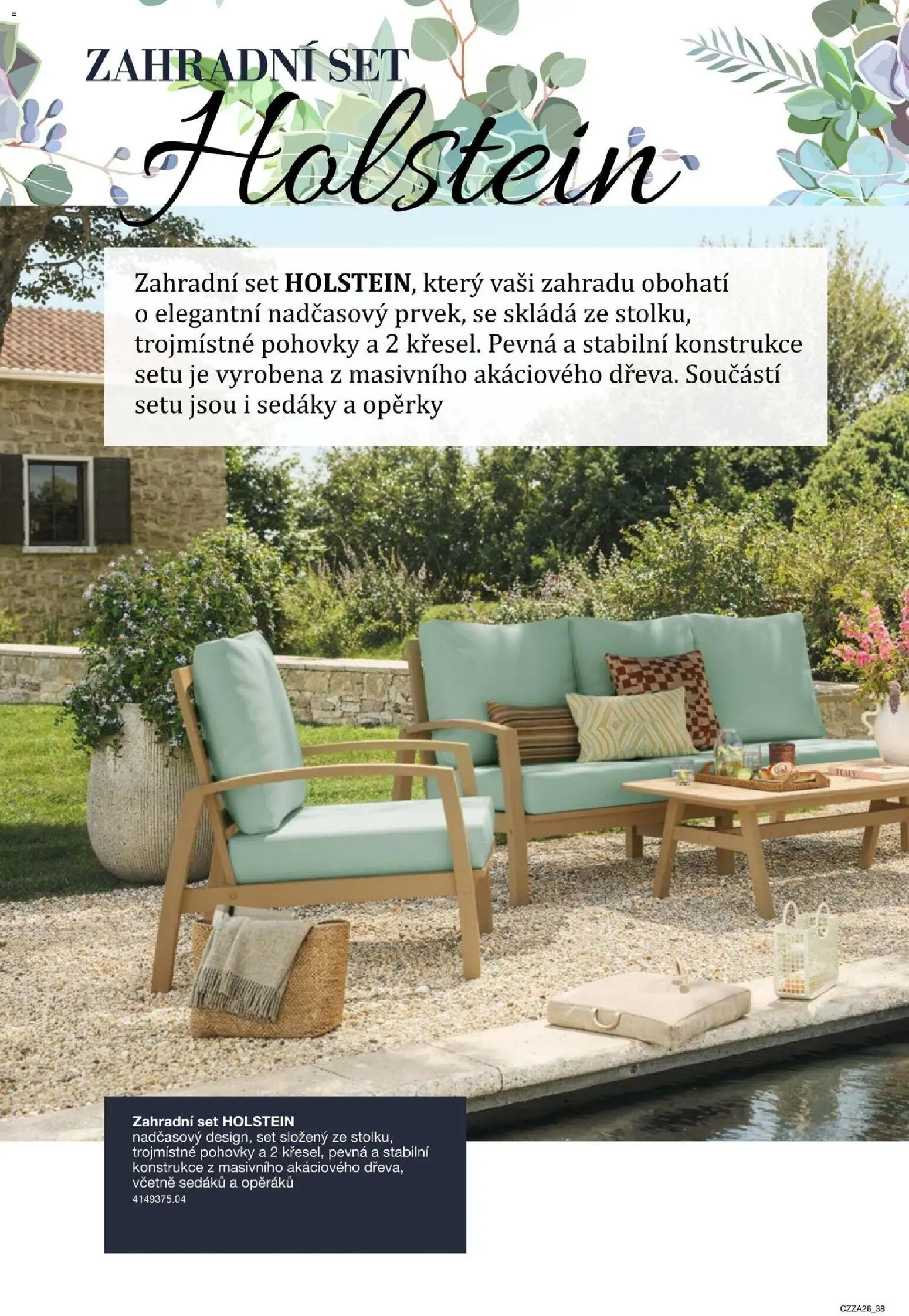 Sconto nábytek katalog - Zahradní speciál od 01.01.2026 | Strana: 38