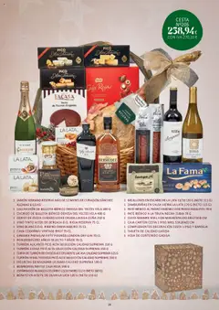Vista previa Gadis folleto válido desde el 16.10.2025 | Página: 28 | Productos: Jamón serrano, Queso de oveja, Vino, Cuna