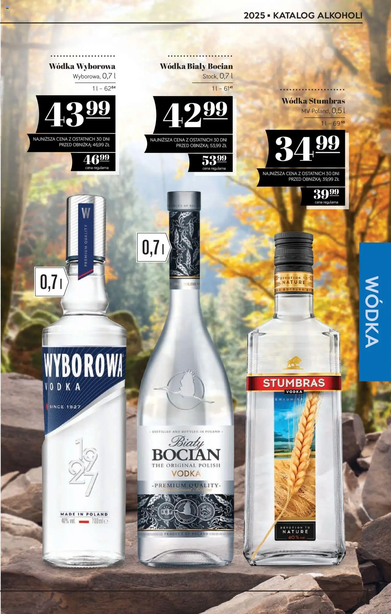 POLOmarket Katalog - Alkoholi od 26.09.2025 | Strona: 9 | Produkty: Wódka Stumbras, Vodka, Wódka