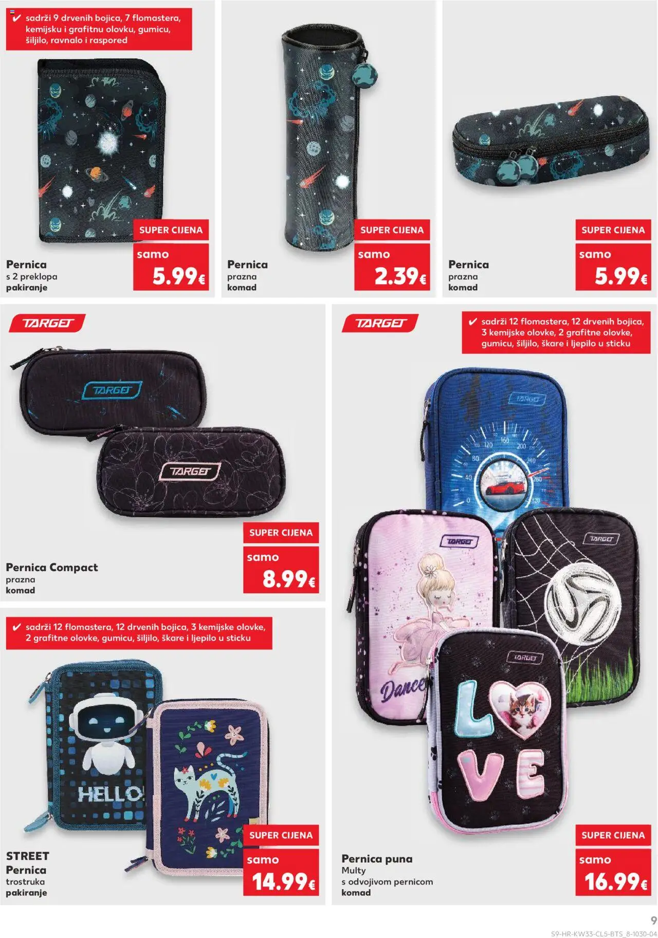 Kaufland HR akciós ujság - amely érvényes a következő dátumtól: 11.08.2025 | Oldal: 9