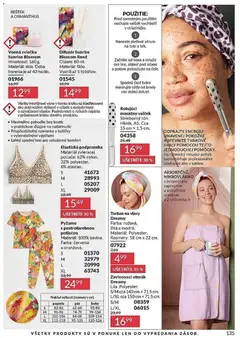 Avon leták platný od 01.04.2026 | Strana: 135 | Produkty: Difúzer, Uterák, Pyžamo