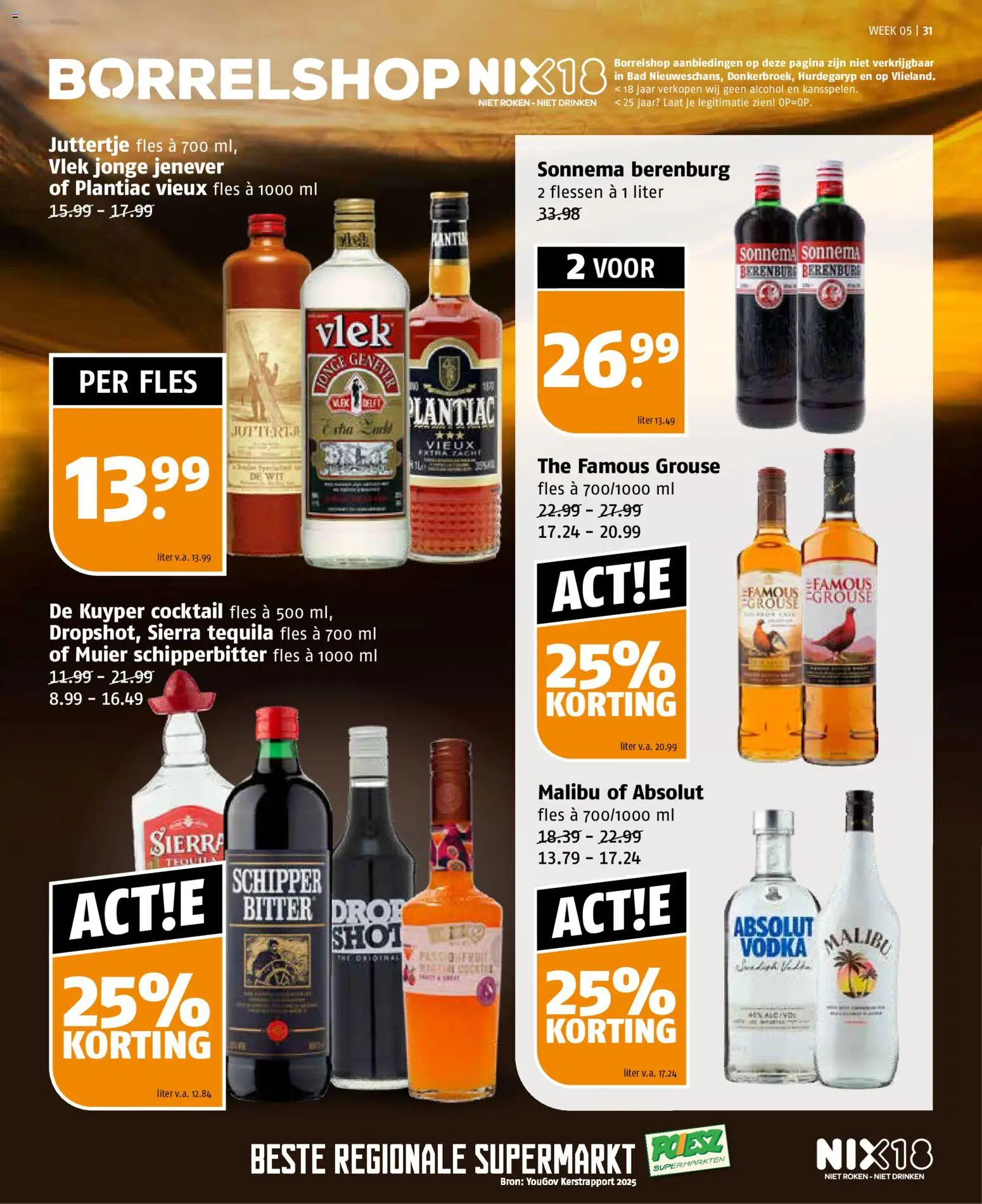 {H1} | Pagina: 31 | Producten: Fles, Bad, Alcohol