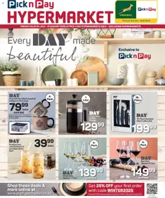 Preview of Pick n Pay specials valid from 24.07.2025
