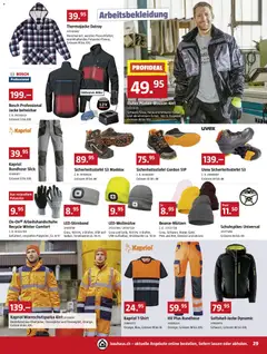 Bauhaus Aktionen ab 27.10.2025 gültig | Seite: 29 | Produkte: Jacke, Bosch