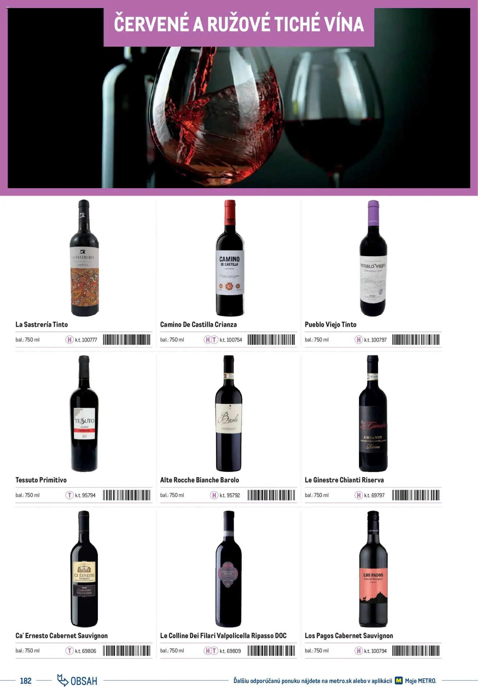 Nové Metro akcie – leták je platný od 01.01.2025 | Strana: 182