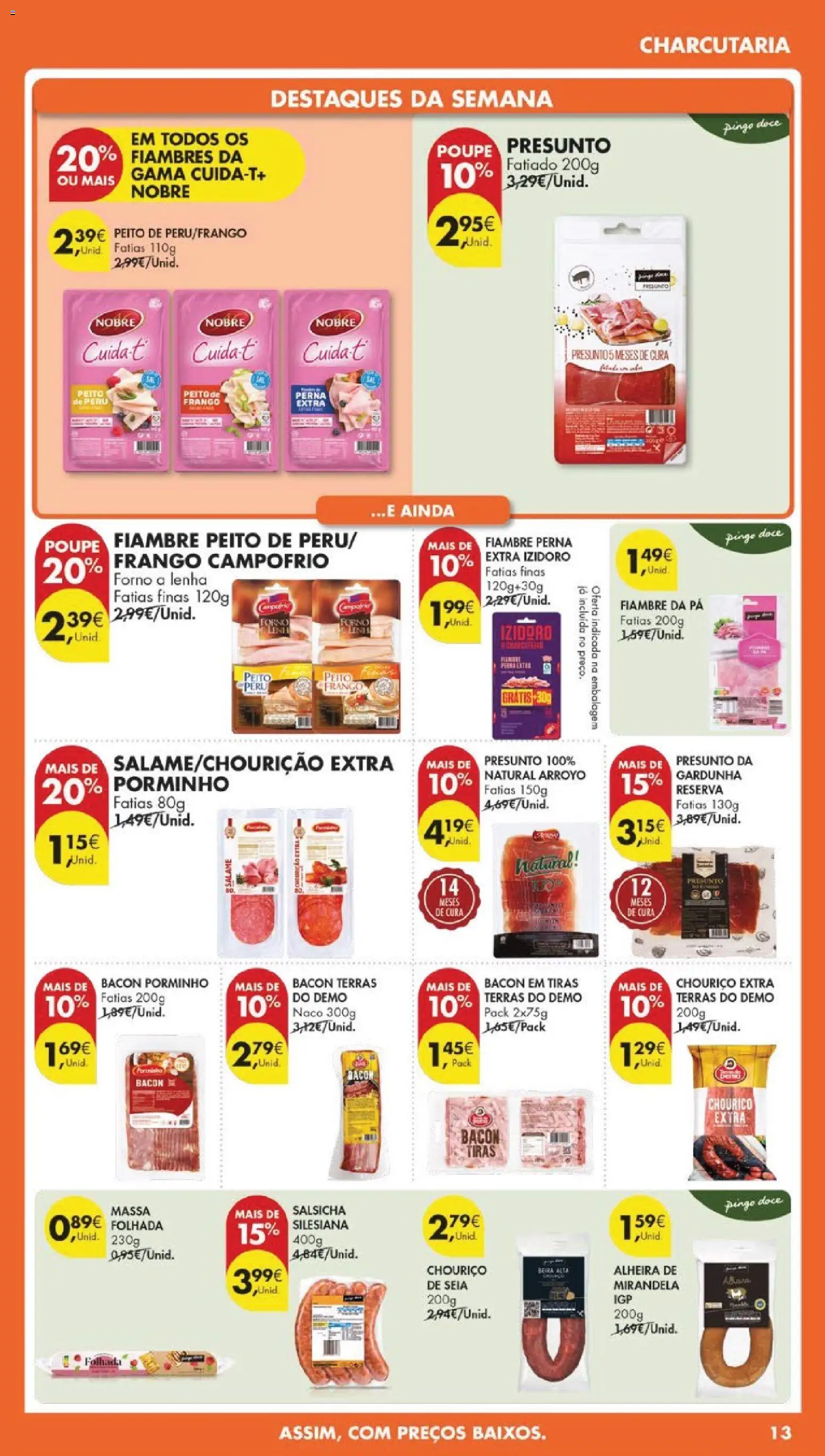 Pingo Doce folheto │ válido de 14.04.2026 | Página: 15 | Produtos: Forno, Peru, Salsicha, Chouriço