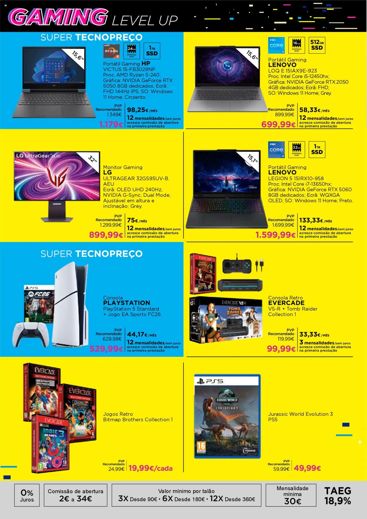 El Corte Ingles folheto │ válido de 27.02.2026 | Página: 8 | Produtos: Monitor, Playstation, Jogos