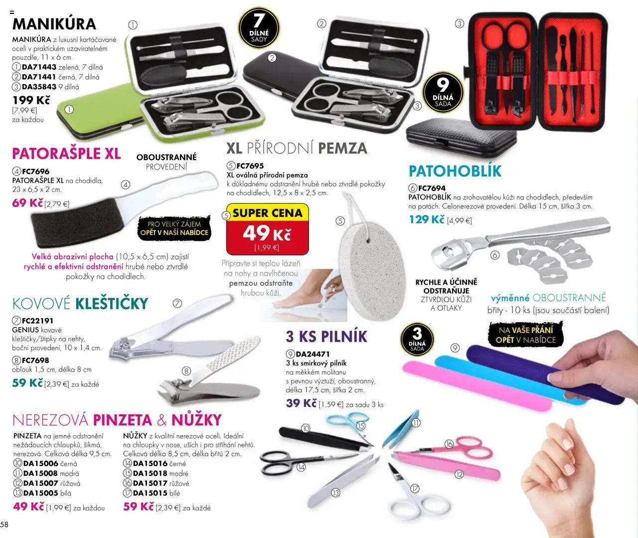 Dedra Katalog 7 2025 │ platný od 20.06.2025 | Strana: 58