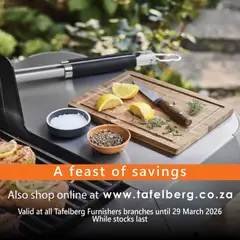 Tafelberg Furnishers specials catalogue – valid from 19.03.2026