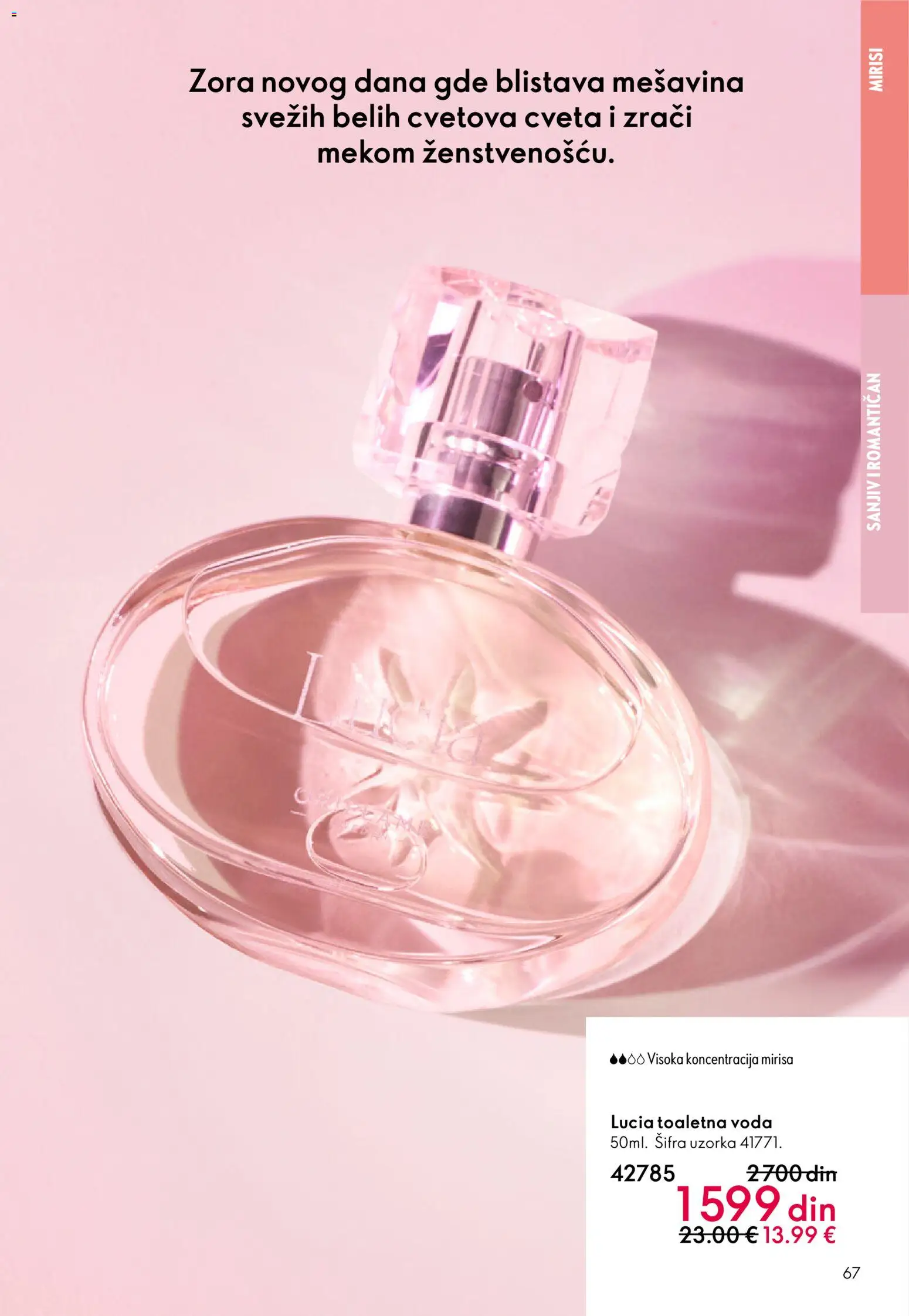 Oriflame katalog - važi od 31.12.2025 | Strana: 67 | Proizvode: Toaletna voda, Voda