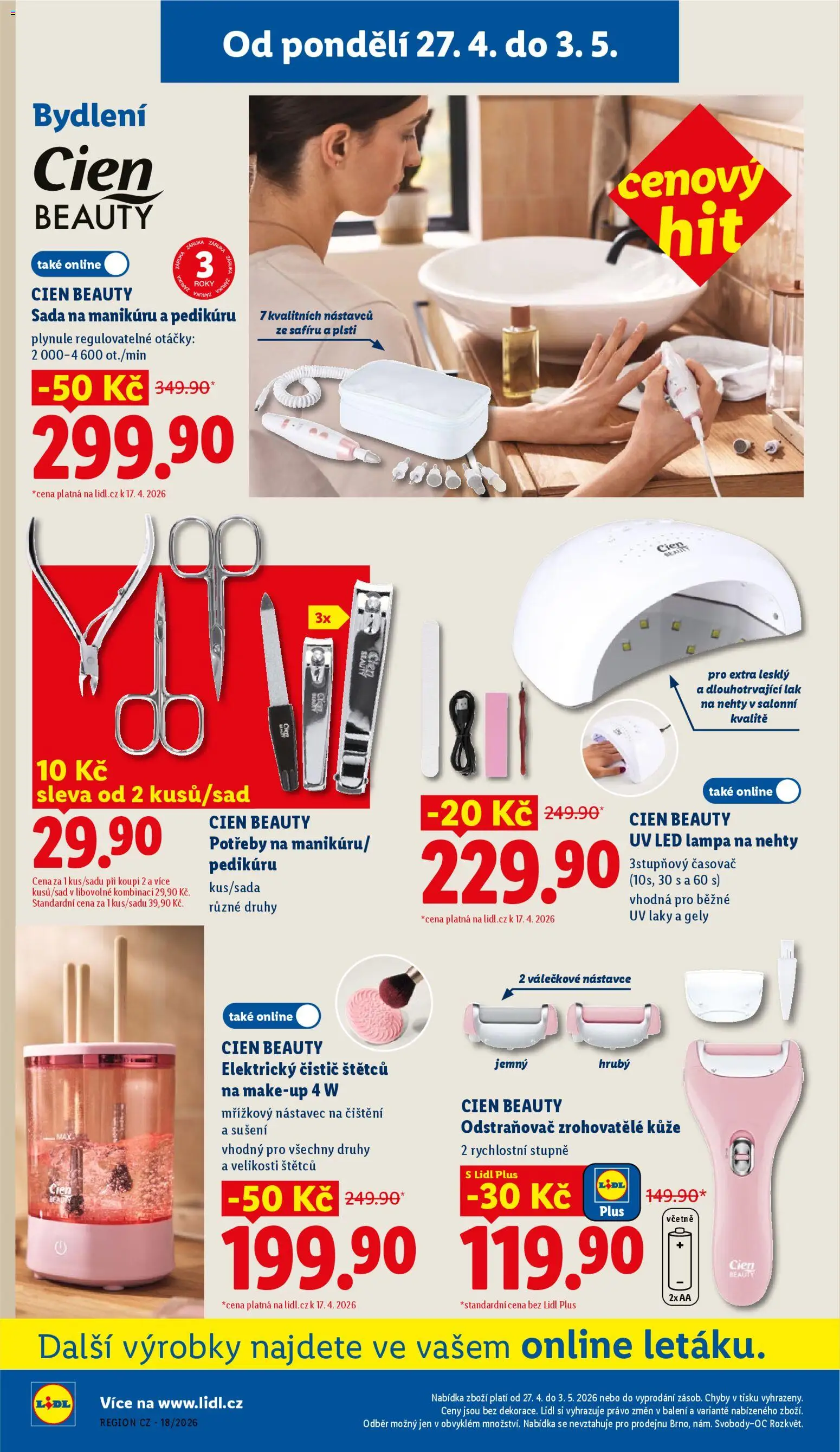 Lidl leták od 27.04.2026 💥 Nenechte si ujít TOP nabídky! ⭐ | Česko
