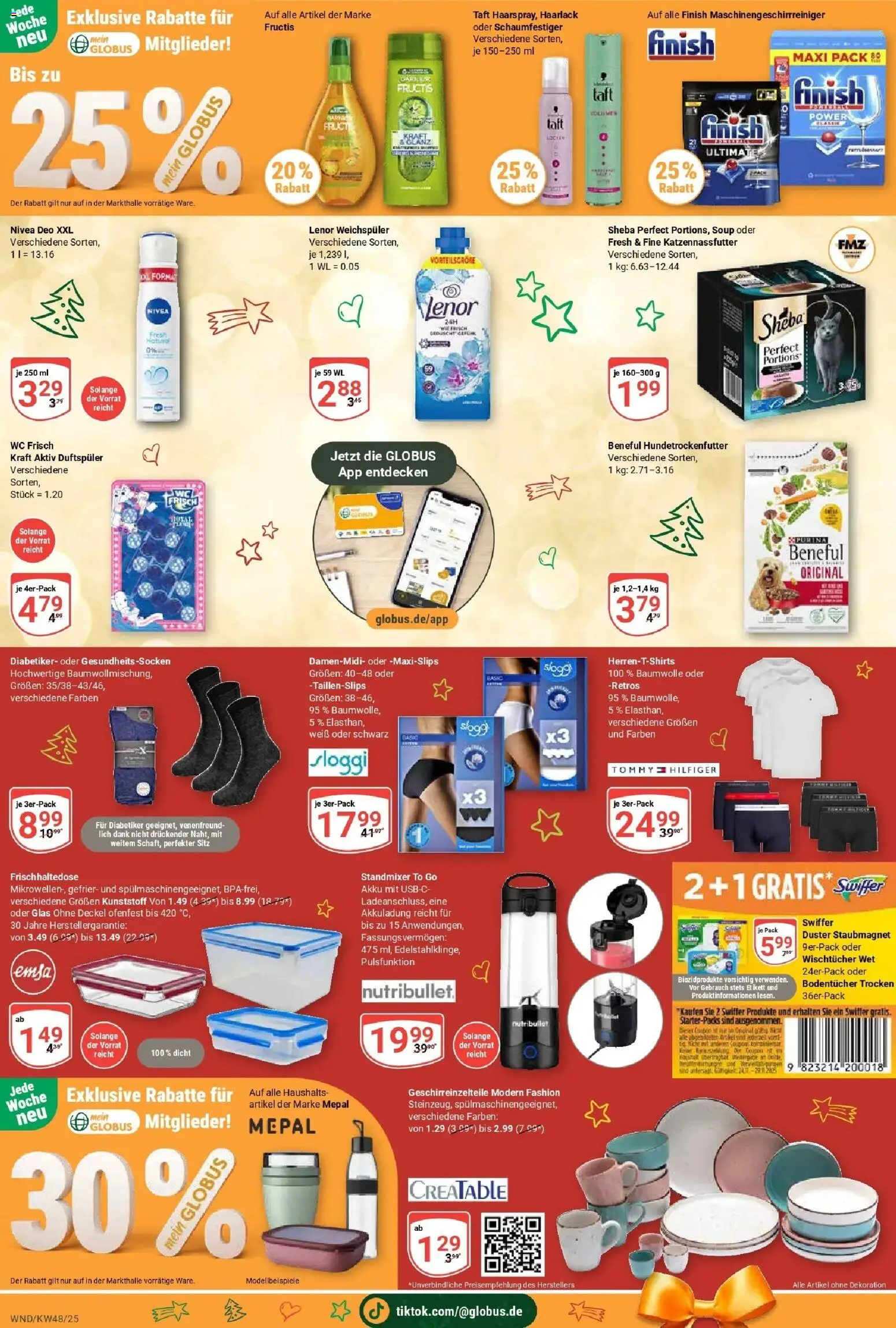Globus prospekt St. Wendel	 – gültig ab 23.11.2025 | Seite: 7 | Produkte: Lenor, Sheba, Weichspüler, Wc frisch