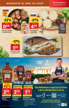 Lidl leták │ platný od 30.06.2025 | Strana: 75 | Produkty: Gril, Slanina, Omáčka