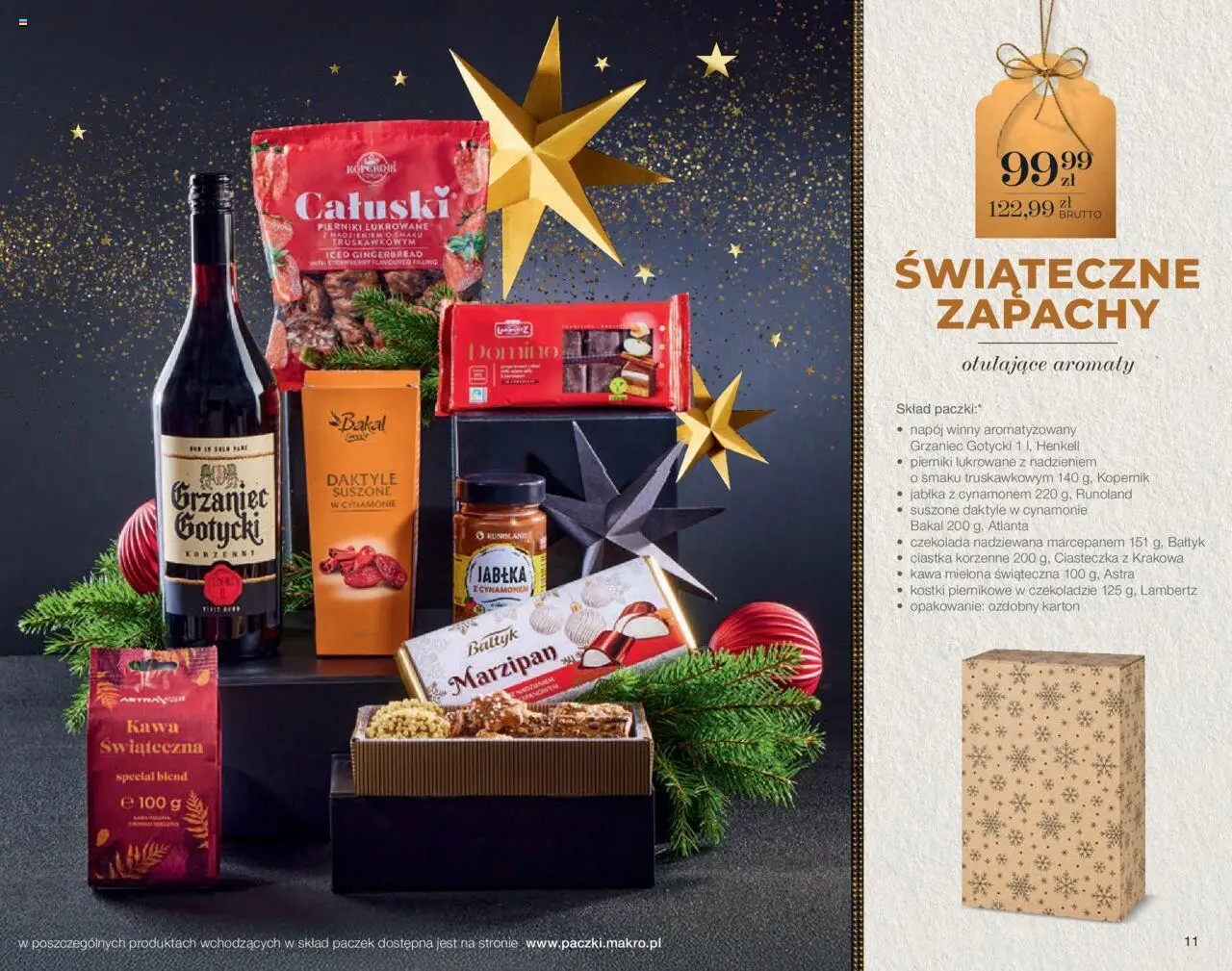Makro Gazetka - Świat prezentów od 06.10.2025 | Strona: 11 | Produkty: Pierniki, Czekolada, Jabłka, Ciasteczka