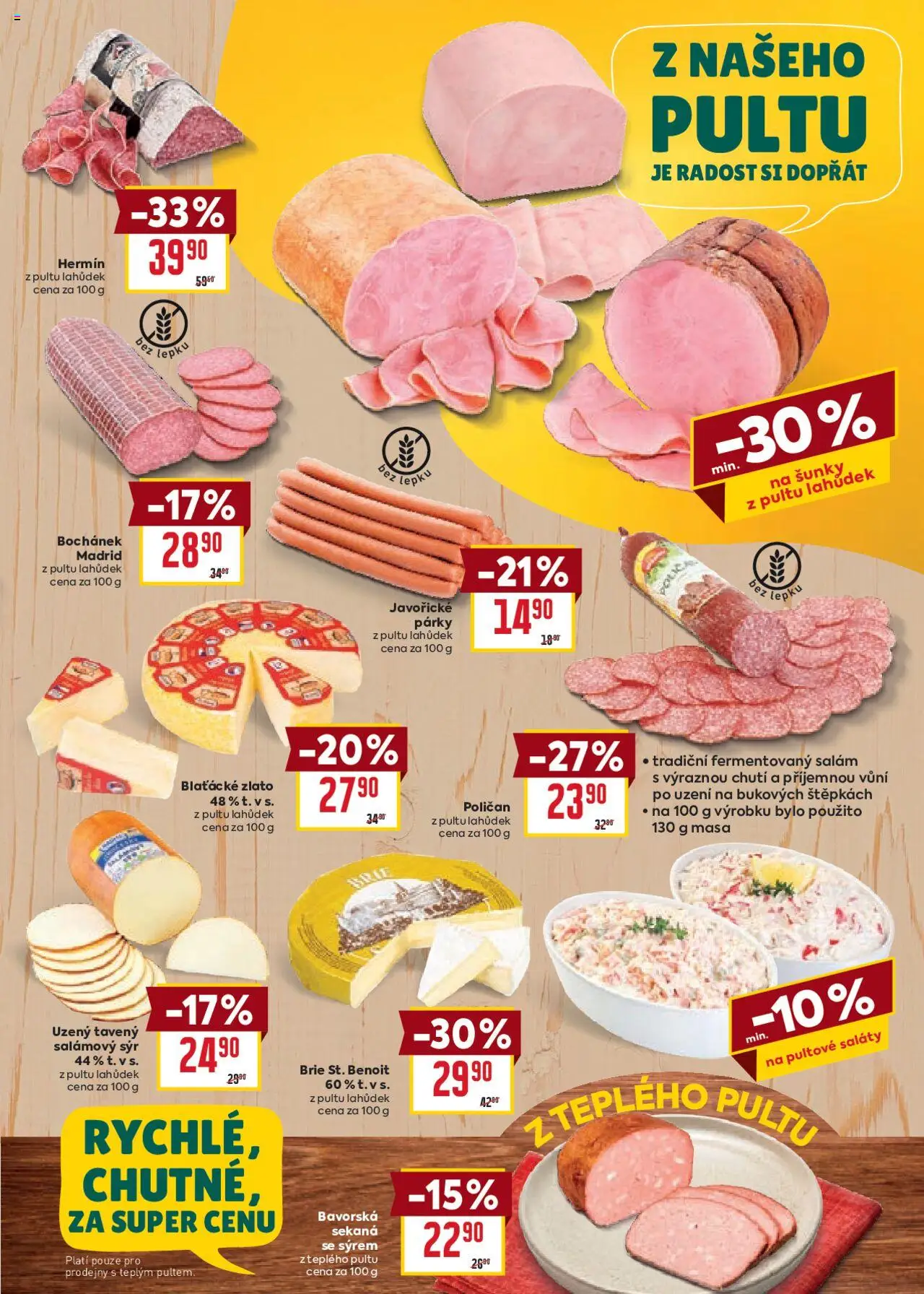 Billa Velký leták od 24.09.2025 | Strana: 7 | Produkty: Sýr, Párky, Sekaná, Brie