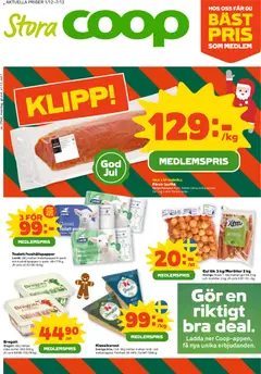 Stora Coop - Boden - Förhandsvisning av reklamblad från butik Stora Coop aktuell från 01.12.2025