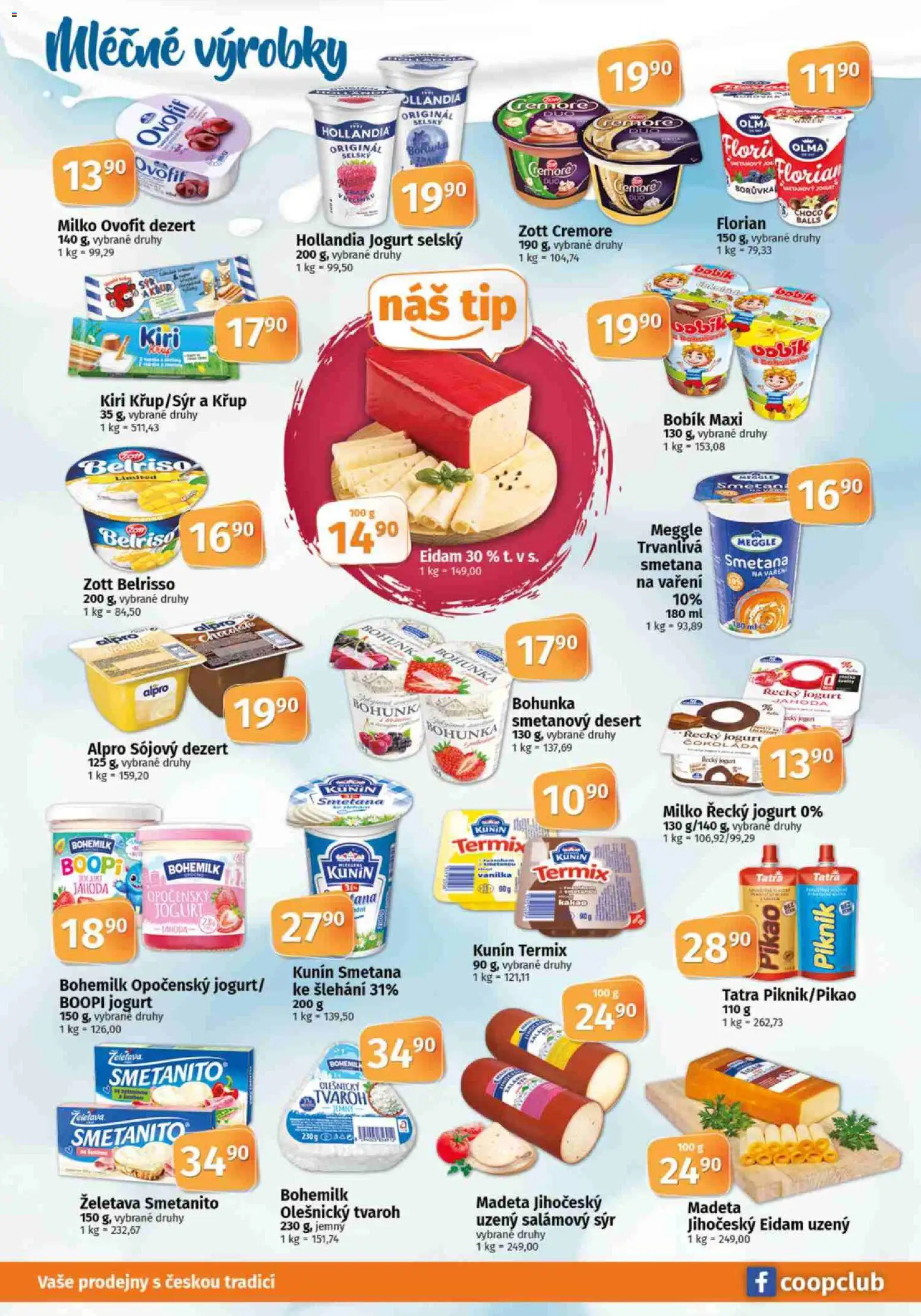 Konzum leták od 28.01.2026 | Strana: 4 | Produkty: Řecký jogurt, Hollandia, Kakao, Alpro