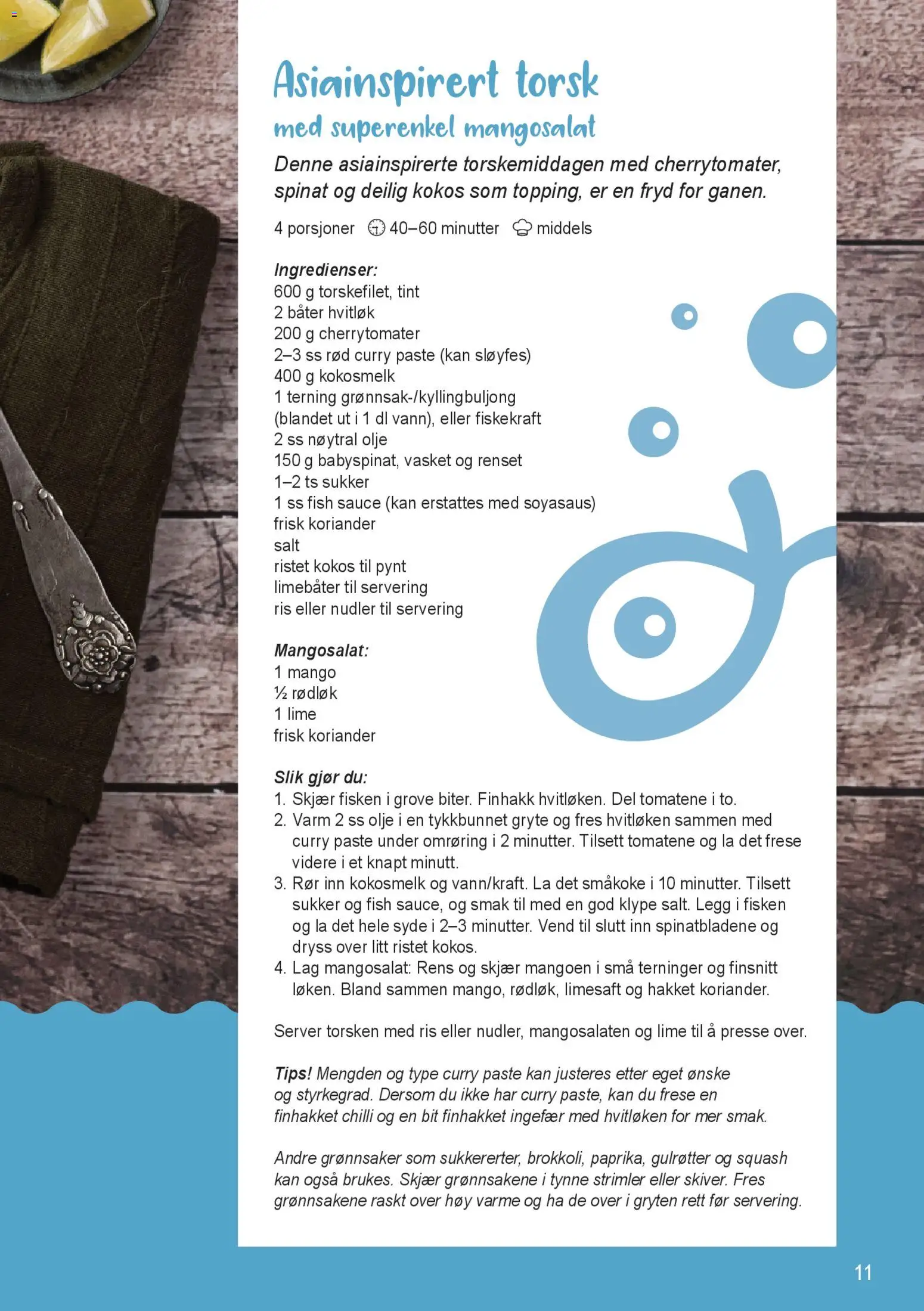 {H1} | Side: 11 | Produkter: Ris, Mango, Buljong, Målarfärg